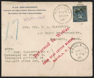 Sale 1291, Lot 778, Diamond Collection of Spanish-American War: Philippines, Puerto Rico