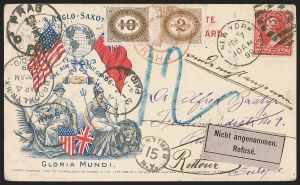 Sale 1291, Lot 787, Diamond Collection of Spanish-American War: Patriotic Covers
