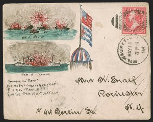 Sale 1291, Lot 788, Diamond Collection of Spanish-American War: Patriotic Covers