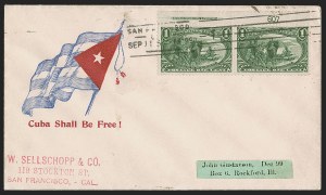 Sale 1291, Lot 792, Diamond Collection of Spanish-American War: Patriotic Covers