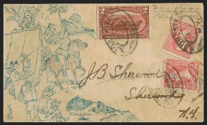 Sale 1291, Lot 795, Diamond Collection of Spanish-American War: Patriotic Covers