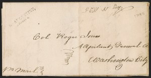 Sale 1291, Lot 82, Florida Postal History: Territorial Period, cont. (S-Y, Balance)