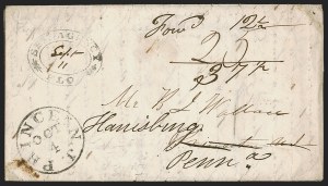 Sale 1291, Lot 89, Florida Postal History: Territorial Period, cont. (S-Y, Balance)