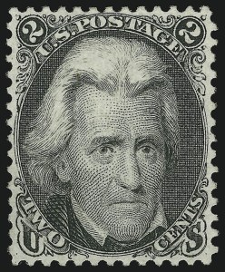 Sale 905, Lot 1485, 1861-66 Issue, 2c Black (73) Sale 905, Lot 1485, 1861-66 Issue