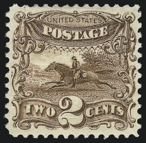 Sale 905, Lot 1601, 1869 Pictorial Issue, 2c Brown (113) Sale 905, Lot 1601, 1869 Pictorial Issue
