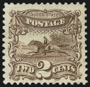 Sale 905, Lot 1604, 1869 Pictorial Issue, 2c Brown (113) Sale 905, Lot 1604, 1869 Pictorial Issue