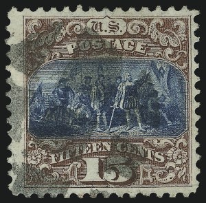 Sale 905, Lot 1649, 1869 Pictorial Issue, 15c Brown & Blue, Ty. I (118) Sale 905, Lot 1649, 1869 Pictorial Issue