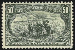 Sale 905, Lot 2210, 1898 Trans-Mississippi Issue, 50c Trans-Mississippi (291) Sale 905, Lot 2210, 1898 Trans-Mississippi Issue
