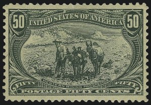 Sale 905, Lot 2211, 1898 Trans-Mississippi Issue, 50c Trans-Mississippi (291) Sale 905, Lot 2211, 1898 Trans-Mississippi Issue