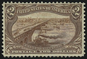 Sale 905, Lot 2233, 1898 Trans-Mississippi Issue, $2.00 Trans-Mississippi (293) Sale 905, Lot 2233, 1898 Trans-Mississippi Issue
