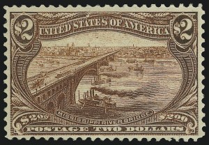 Sale 905, Lot 2235, 1898 Trans-Mississippi Issue, $2.00 Trans-Mississippi (293) Sale 905, Lot 2235, 1898 Trans-Mississippi Issue