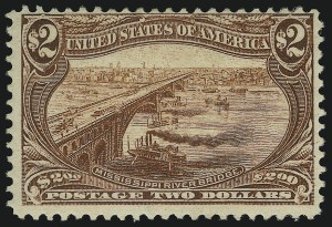 Sale 905, Lot 2237, 1898 Trans-Mississippi Issue, $2.00 Trans-Mississippi (293) Sale 905, Lot 2237, 1898 Trans-Mississippi Issue