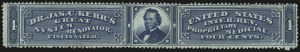 Sale 905, Lot 3682, Private Die Proprietary Stamps, Dr. James C. Kerr, 4c Blue, Watermarked (RS159d) Sale 905, Lot 3682, Private Die Proprietary Stamps