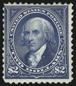 Sale 914, Lot 1094, 1894-98 Bureau Issues (Scott 246 thru 263), $2.00 Bright Blue (262) Sale 914, Lot 1094, 1894-98 Bureau Issues (Scott 246 thru 263)