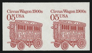 Sale 914, Lot 2485, Modern Coils, 5c Circus Wagon, Coil, Imperforate (2452c) Sale 914, Lot 2485, Modern Coils