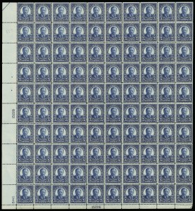 Sale 914, Lot 2585, Sheets and Large Multiples, 5c Dark Blue (557) Sale 914, Lot 2585, Sheets and Large Multiples