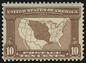 Sale 914, Lot 2704, Group by Issue, 1c-10c Louisiana Purchase (323-327) Sale 914, Lot 2704, Group by Issue