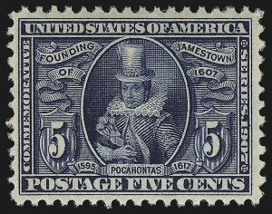 Sale 914, Lot 2705, Group by Issue, 1c-5c Jamestown (328-330) Sale 914, Lot 2705, Group by Issue