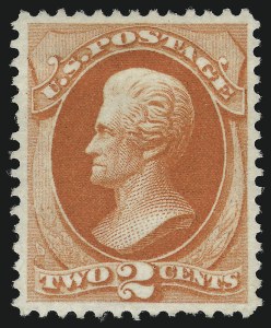 Sale 914, Lot 752, 1870-88 Bank Note Issues (Scott 178 thru 191), 2c Vermilion (178) Sale 914, Lot 752, 1870-88 Bank Note Issues (Scott 178 thru 191)