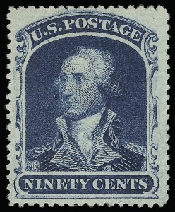 Sale 923, Lot 2139, 1857-60 Issue, 90c Blue (39) Sale 923, Lot 2139, 1857-60 Issue