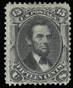 Sale 923, Lot 2250, 1867-68 Grilled Issue, 15c Black, F. Grill (98) Sale 923, Lot 2250, 1867-68 Grilled Issue