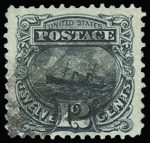Sale 923, Lot 2286, 1869 Pictorial Issue, 12c Green (117) Sale 923, Lot 2286, 1869 Pictorial Issue