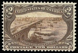 Sale 923, Lot 2606, 1898 Trans-Mississippi Issue, $2.00 Trans-Mississippi (293) Sale 923, Lot 2606, 1898 Trans-Mississippi Issue