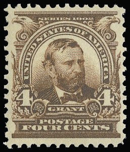 Sale 923, Lot 2645, 1902-08 Issues (Scott 300 thru 320), 4c Brown (303) Sale 923, Lot 2645, 1902-08 Issues (Scott 300 thru 320)