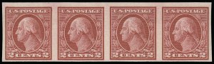 Sale 923, Lot 2894, 1912-23 Issues (Scott 459 to 461), 2c Carmine, Ty. I, Imperforate Coil (459) Sale 923, Lot 2894, 1912-23 Issues (Scott 459 to 461)