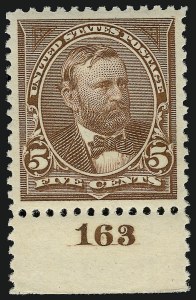 Sale Number 924, Lot Number 81, 1894 Unwatermarked Bureau Issue Sale Number 924, Lot Number 81, 1894 Unwatermarked Bureau Issue