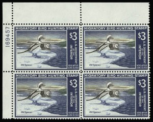 Sale 930, Lot 3017, Hunting Permits, $3.00 1967 Hunting Permit (RW34) Sale 930, Lot 3017, Hunting Permits