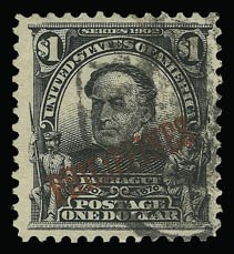 Sale 930, Lot 3159, Philippines, 1903, $1.00 Black (237) Sale 930, Lot 3159, Philippines