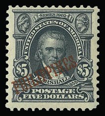 Sale 930, Lot 3164, Philippines, 1903, $5.00 Dark Green (239) Sale 930, Lot 3164, Philippines