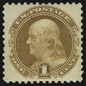 Sale 938, Lot 1232, 1875 Re-Issue of 1869 Pictorial Issue, 1c Buff, Re-Issue (123) Sale 938, Lot 1232, 1875 Re-Issue of 1869 Pictorial Issue