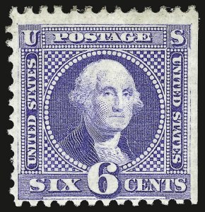 Sale 938, Lot 1242, 1875 Re-Issue of 1869 Pictorial Issue, 6c Blue, Re-Issue (126) Sale 938, Lot 1242, 1875 Re-Issue of 1869 Pictorial Issue