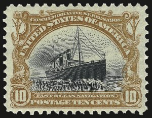 Sale 938, Lot 1481, Pan-American Issue, 10c Pan-American (299) Sale 938, Lot 1481, Pan-American Issue