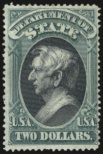 Sale 938, Lot 1880, Officials, $2.00 State (O68) Sale 938, Lot 1880, Officials