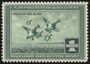 Sale Number 946, Lot Number 1635, Hunting Permits Sale Number 946, Lot Number 1635, Hunting Permits