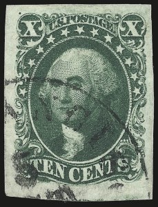 Sale Number 946, Lot Number 220, 1851-56 Issue (Scott 5-17) Sale Number 946, Lot Number 220, 1851-56 Issue (Scott 5-17)