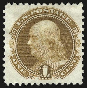 Sale 946, Lot 509, 1875 Re-Issue of 1869 Pictorial Issue (Scott 123-133a), 1c Buff, Re-Issue (123) Sale 946, Lot 509, 1875 Re-Issue of 1869 Pictorial Issue (Scott 123-133a)