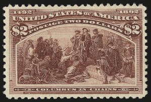 Sale Number 946, Lot Number 698, 1893 Columbian Issue (Scott 230-245) Sale Number 946, Lot Number 698, 1893 Columbian Issue (Scott 230-245)