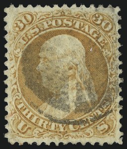 Sale Number 953, Lot Number 426, 1867-68 Grilled Issue (Scott 79-101) Sale Number 953, Lot Number 426, 1867-68 Grilled Issue (Scott 79-101)