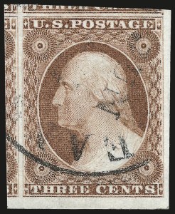 Sale Number 958, Lot Number 535, 1851-56 Issue Sale Number 958, Lot Number 535, 1851-56 Issue