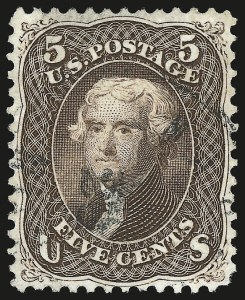 Sale Number 959, Lot Number 2248, 1861-66 Issue (Scott 56-78) Sale Number 959, Lot Number 2248, 1861-66 Issue (Scott 56-78)