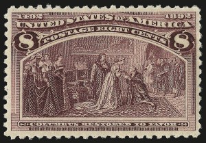Sale Number 959, Lot Number 2509, 1893 Columbian Issue (Scott 230-245) Sale Number 959, Lot Number 2509, 1893 Columbian Issue (Scott 230-245)