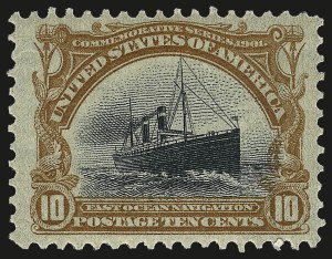 Sale 959, Lot 2686, 1901 Pan-American Issue (Scott 294-299), 10c Pan-American (299) Sale 959, Lot 2686, 1901 Pan-American Issue (Scott 294-299)