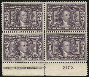 Sale 959, Lot 2727, 1904 Louisiana Purchase Issue (Scott 323-327), 3c Louisiana Purchase (325) Sale 959, Lot 2727, 1904 Louisiana Purchase Issue (Scott 323-327)