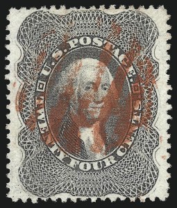 Sale Number 961, Lot Number 34, 1857-60 Issue Sale Number 961, Lot Number 34, 1857-60 Issue