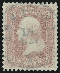 Sale Number 961, Lot Number 38, 1861-66 Issue Sale Number 961, Lot Number 38, 1861-66 Issue