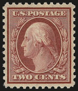 Sale 962, Lot 2789, 1912-23 Issues (Scott 405-524), 2c Carmine (519) Sale 962, Lot 2789, 1912-23 Issues (Scott 405-524)